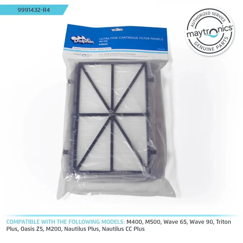 Kit De 4 Cartuchos De 50 Micras Para El Robot Dolphin Supreme M4 Y M5 Compatible 9991432 Assy Kit De 4 Cartuchos De 50 Micras Para El Robot Dolphin Supreme M4 Y M5 Compatible 9991432 Assy